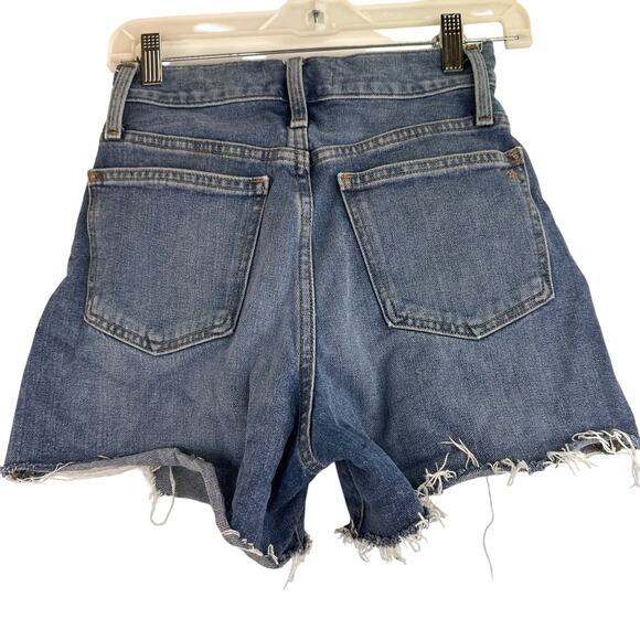 Madewell The MomJean Short Cut Off Shorts Size 24 - Picture 3 of 7